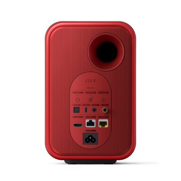 KEF LSX II 主動式無線 HiFi 音響系統-熔岩紅：圖片 2