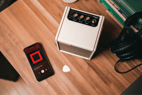 Positive Grid Spark Mini AMP 藍牙電吉他音箱 珍珠白：圖片 5