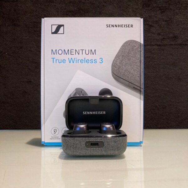 停產 Sennheiser Momentum True Wireless 3 藍牙耳機 炭黑：圖片 3