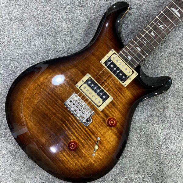 補貨中 PRS SE CUSTOM GA-PRS-CM4/BGS 琥珀黑 電吉他：圖片 4