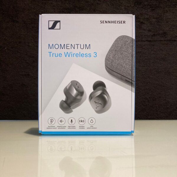 停產 Sennheiser Momentum True Wireless 3 藍牙耳機 炭黑：圖片 2