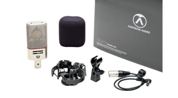 Austrian Audio OC818 Studio Set 大震膜 電容式 麥克風：圖片 2