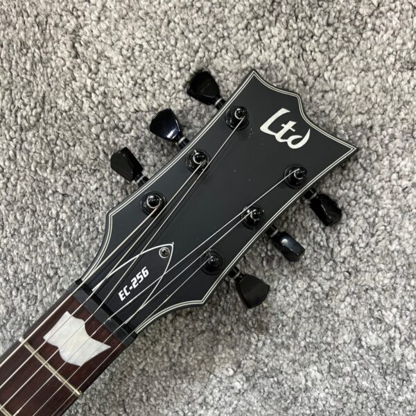 補貨中 LTD Eclipse EC-256 BLKS 電吉他 消光黑：圖片 2