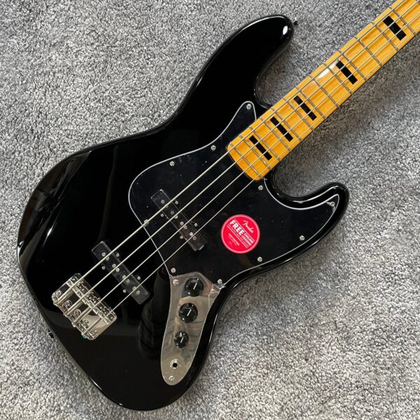 Squier Classic Vibe 70S J BASS MN BLK 黑色：圖片 4