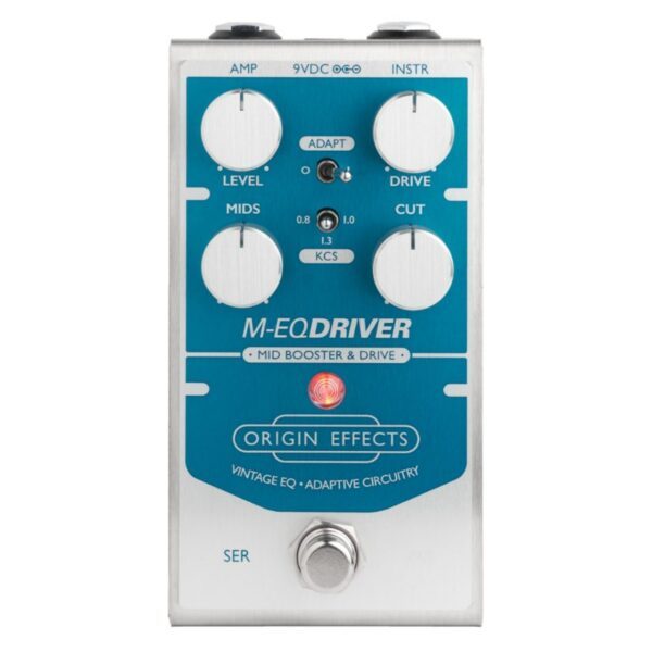 Origin Effects M-EQ Driver Mid Booster and Drive Pedal