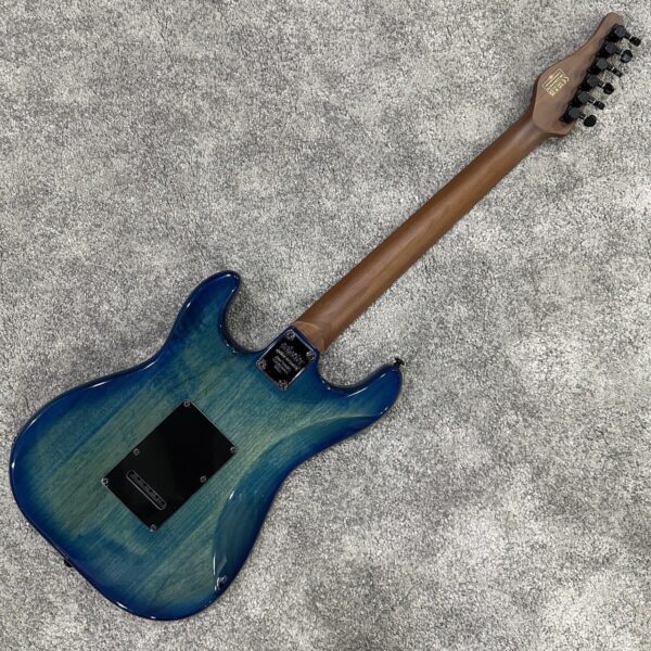 Schecter Traditional Pro 電吉他 藍色漸層 燻烤楓木：圖片 4