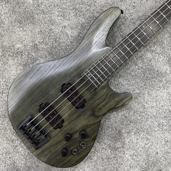 Schecter C-4 Apocalypse Rusty Grey 電貝斯 沼澤灰：圖片 5