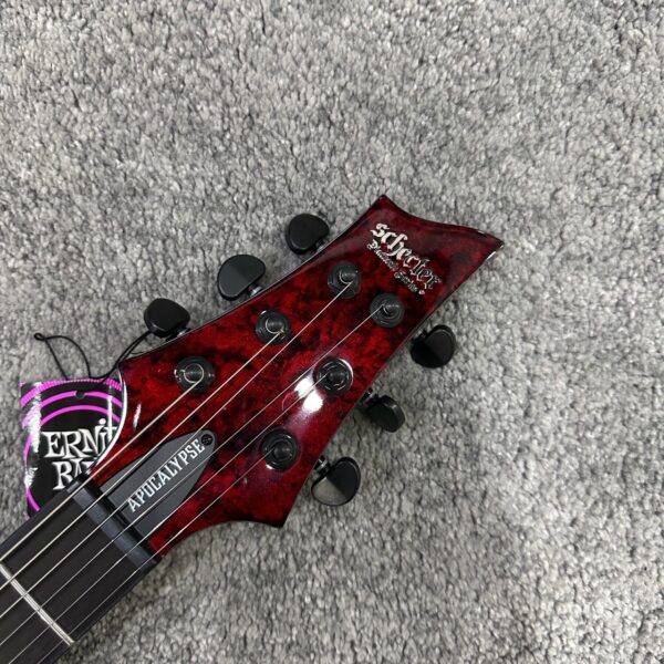 補貨中 Schecter C-1 Apocalypse 電吉他 紅豔色 無搖琴：圖片 2