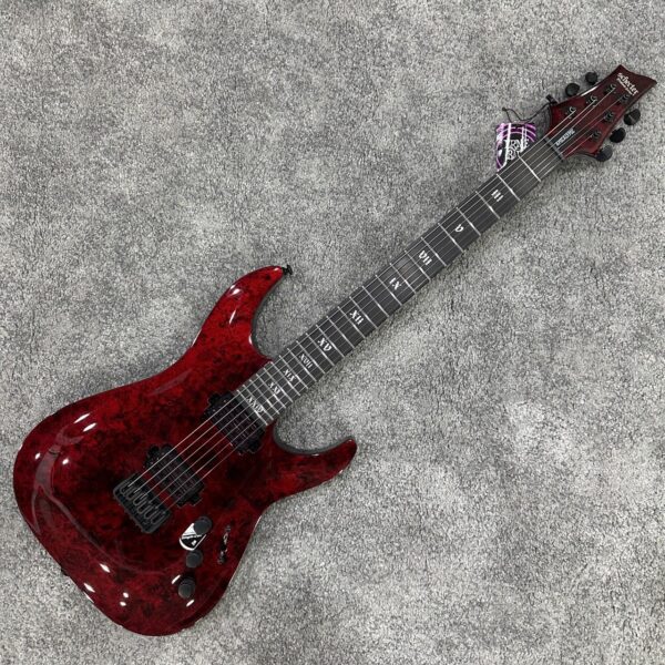 補貨中 Schecter C-1 Apocalypse 電吉他 紅豔色 無搖琴