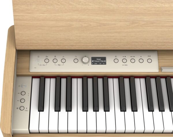Roland F701 數位電鋼琴 原木色：圖片 4