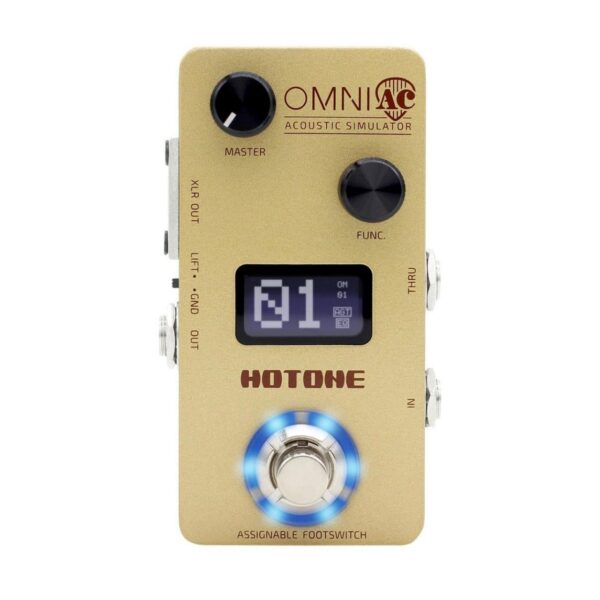 Hotone Omni AC OMP-5 木吉他模擬效果器