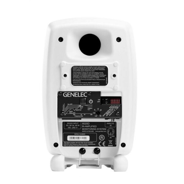 Genelec 8020DWM 監聽喇叭 白色（一對）：圖片 2