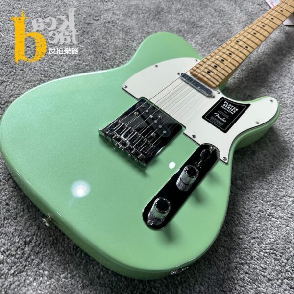 Fender Player LTD Tele SFP-5 電吉他 楓木 衝浪綠色：圖片 4