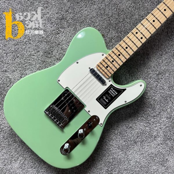 Fender Player LTD Tele SFP-5 電吉他 楓木 衝浪綠色：圖片 2