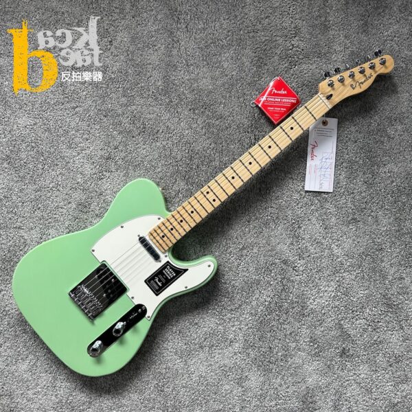 Fender Player LTD Tele SFP-5 電吉他 楓木 衝浪綠色