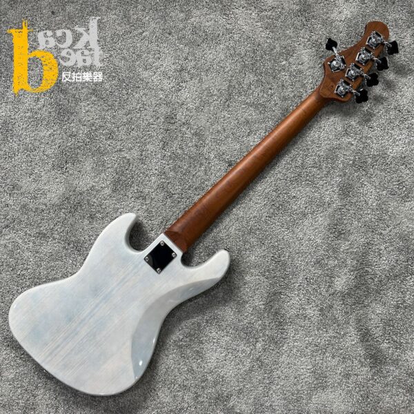 Bacchus WL5-ASH/RSM WBD 熏烤楓木 電貝斯 白色：圖片 5