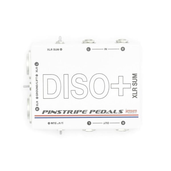 Pinstripe Pedals DISO+ 線路隔離器 / 1/4″ & XLR Sum
