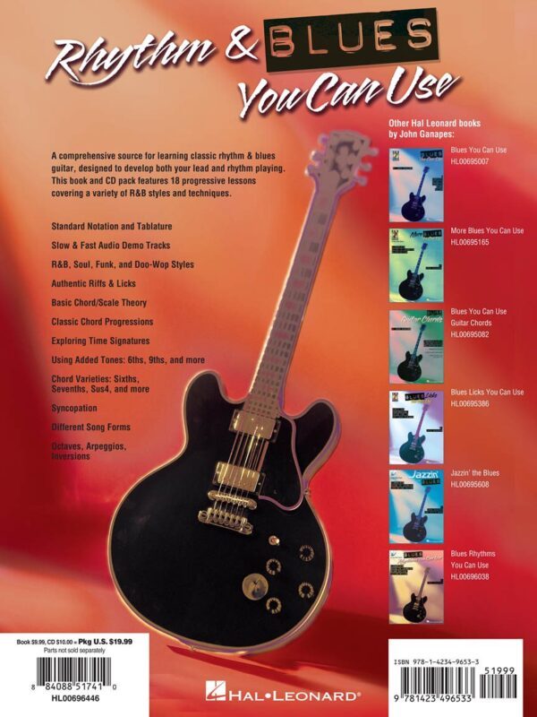 RHYTHM AND BLUES YOU CAN USE 節奏 藍調 吉他教材：圖片 6