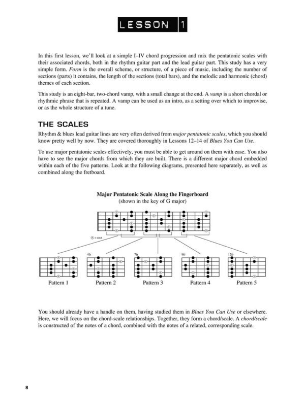 RHYTHM AND BLUES YOU CAN USE 節奏 藍調 吉他教材：圖片 3