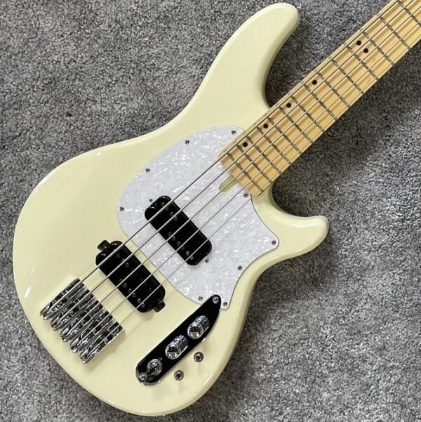 Schecter CV-5 Bass Guitar Ivy 貝斯 奶油白：圖片 8