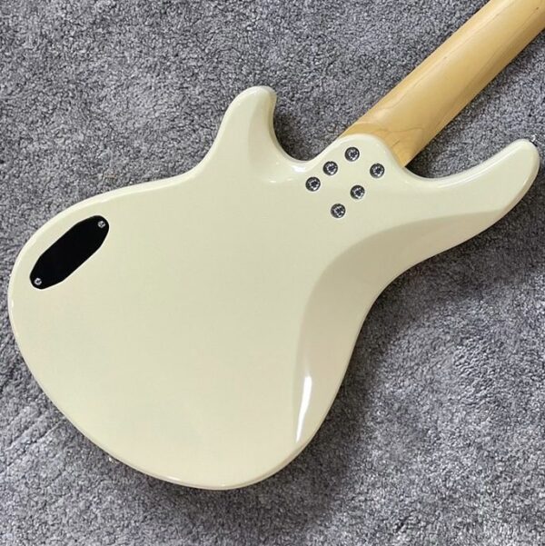 Schecter CV-5 Bass Guitar Ivy 貝斯 奶油白：圖片 7