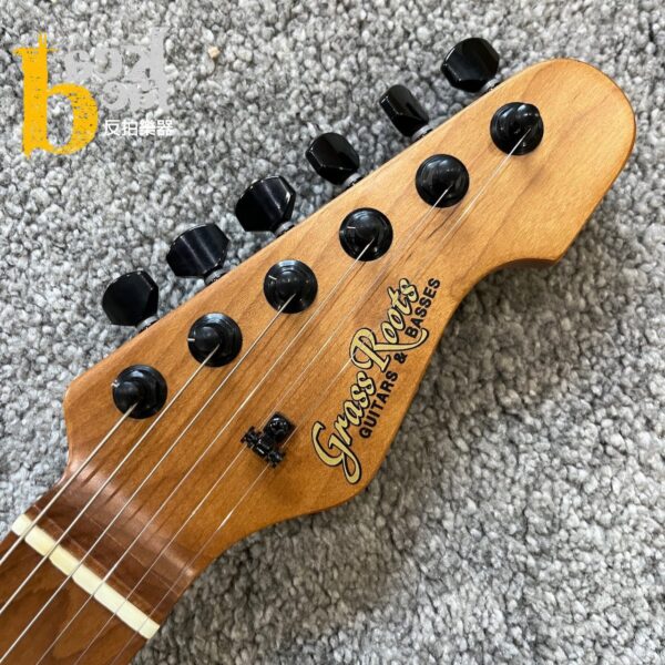 GrassRoots G-THROBBER WK M RMN VPS 紫色 電吉他：圖片 2