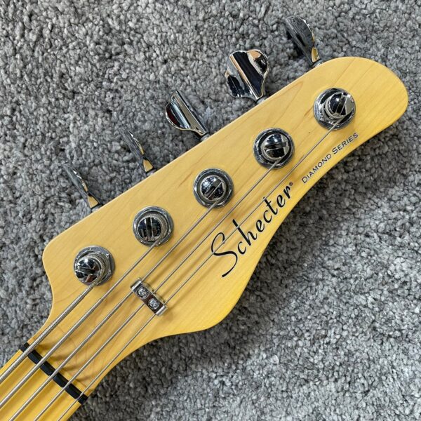 Schecter CV-5 Bass Guitar Ivy 貝斯 奶油白：圖片 3