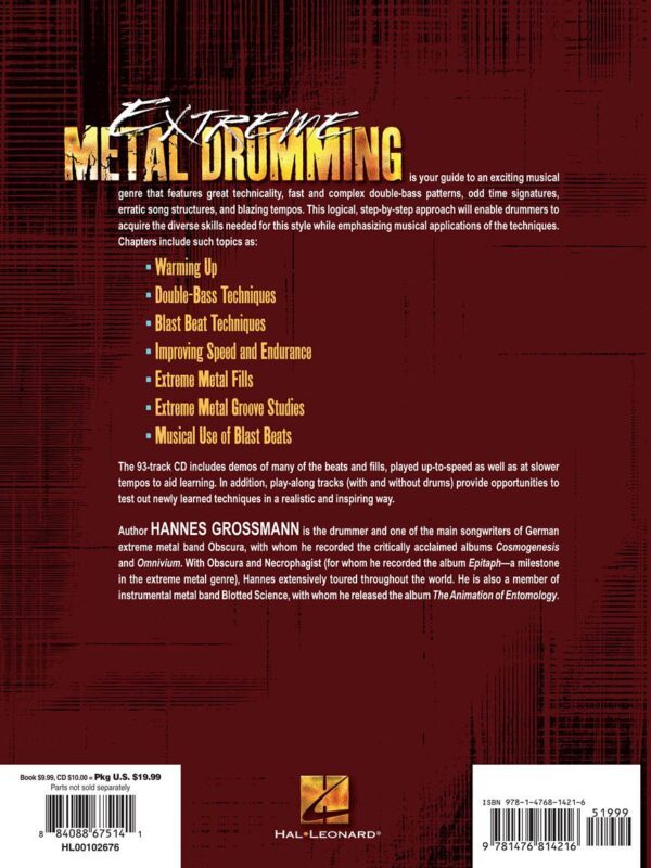EXTREME METAL DRUMMING 極限 重金屬 爵士鼓 教材：圖片 6