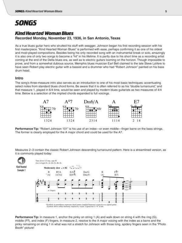PLAY LIKE ROBERT JOHNSON 名人樂譜 終極吉他教材：圖片 3