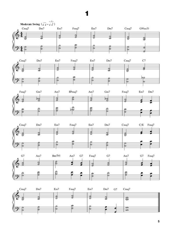 EASY JAZZ HANON 爵士入門 鋼琴技巧 進口教材：圖片 3