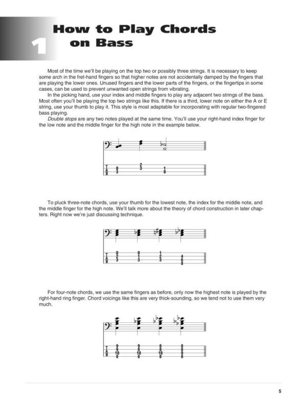 CHORDS FOR BASS 貝斯教學 大師課程 進口樂譜：圖片 4