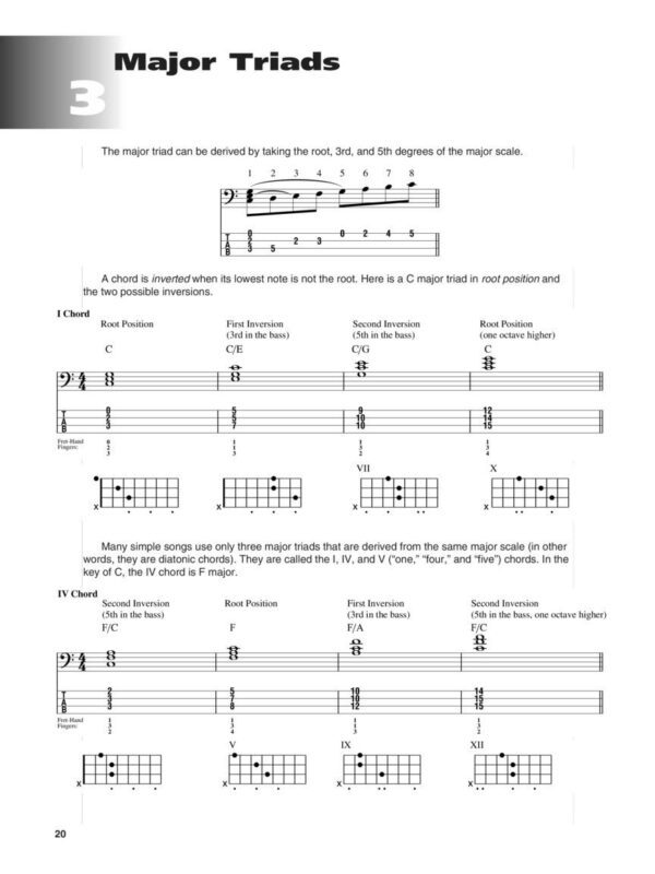 CHORDS FOR BASS 貝斯教學 大師課程 進口樂譜：圖片 5