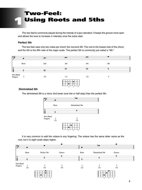 BEGINNING JAZZ BASS 入門 爵士 貝斯 進口樂譜：圖片 3