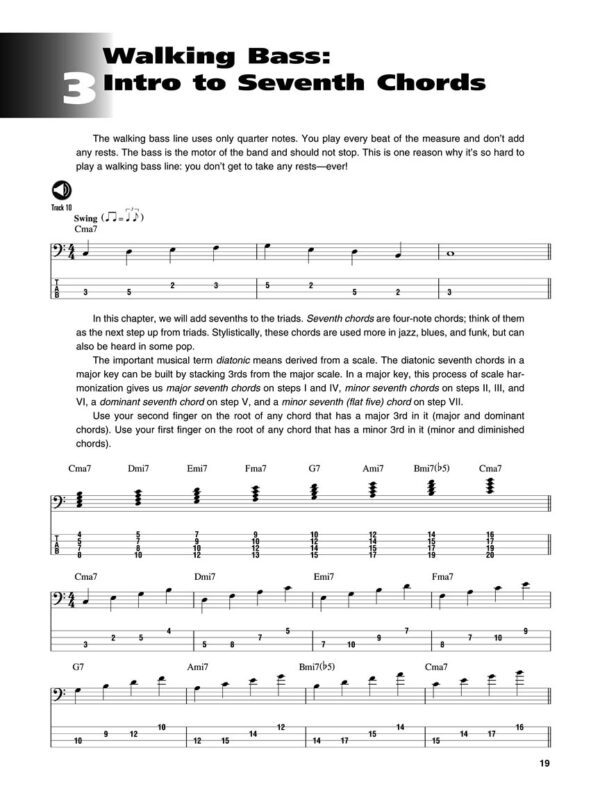 BEGINNING JAZZ BASS 入門 爵士 貝斯 進口樂譜：圖片 4
