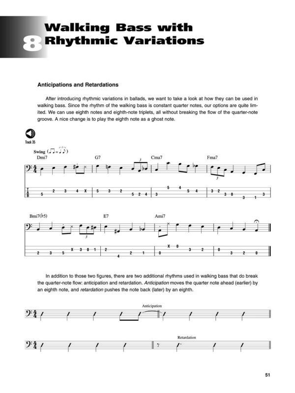 BEGINNING JAZZ BASS 入門 爵士 貝斯 進口樂譜：圖片 7