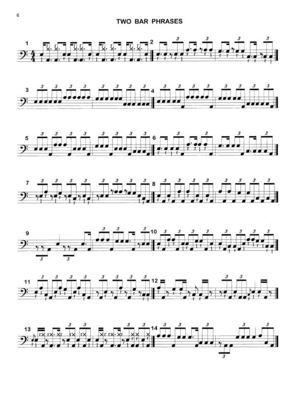 DRUM SOLOS: THE ART OF PHRASING 爵士鼓獨奏 進口教材：圖片 3