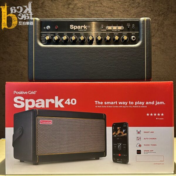 POSITIVE GRID SPARK 40 AMP W/BT BLK 黑色：圖片 2