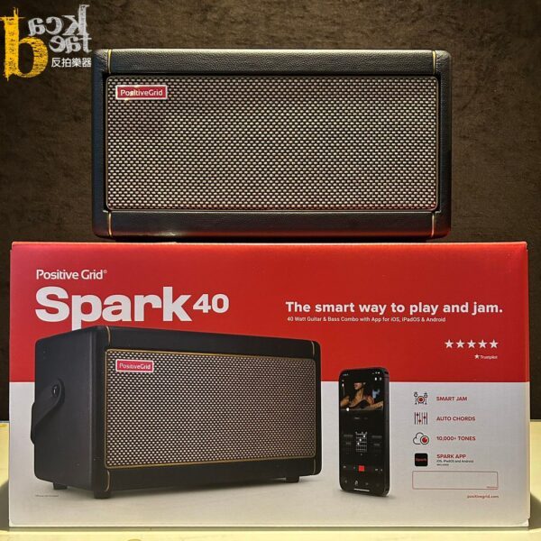 POSITIVE GRID SPARK 40 AMP W/BT BLK 黑色