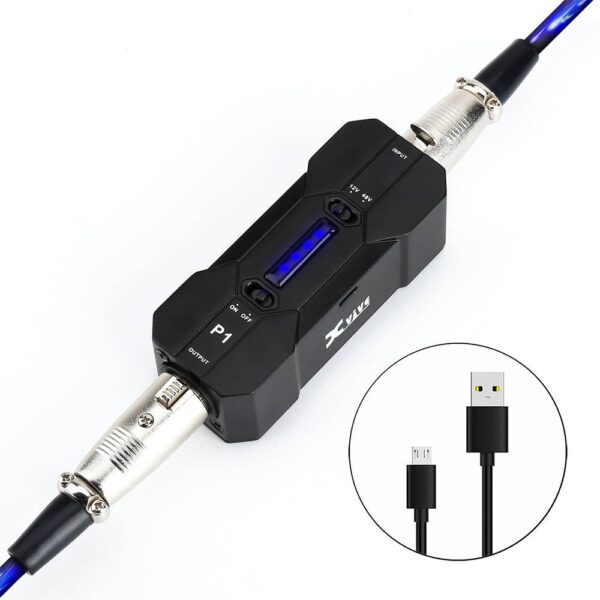 Xvive P1 Portable Phantom 便攜式 幻象電源 12V/48V：圖片 2