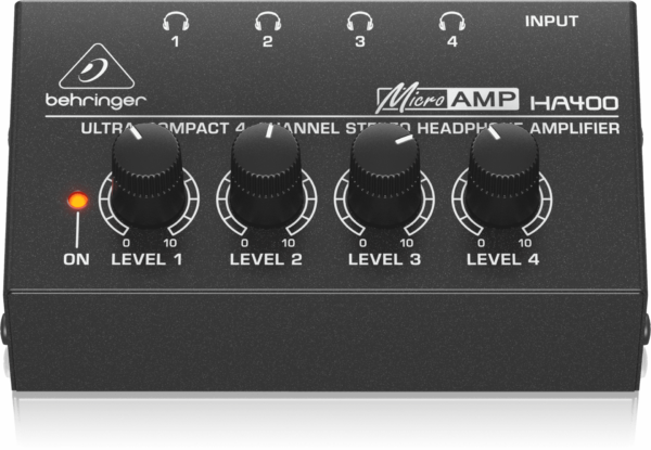 Behringer MicroAMP HA400 4通道 耳機分配器：圖片 5