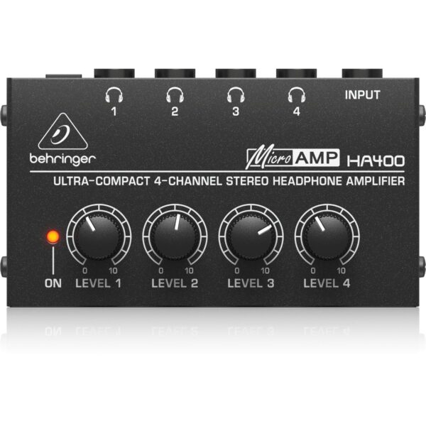 Behringer MicroAMP HA400 4通道 耳機分配器