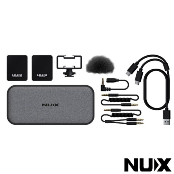 NUX B-10 2.4GHz Vlog 無線麥克風系統：圖片 2