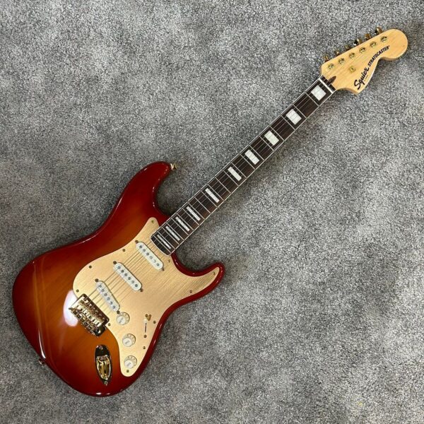 Squier 40 Stratocaster Sunburst 40週年 黃金版 電吉他