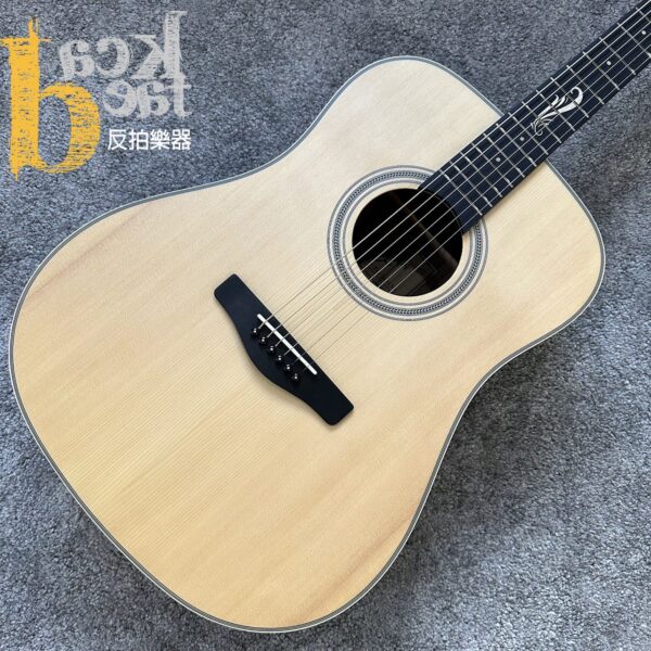 PLAYENJOY SO-DN D桶身 原木色 木吉他：圖片 4