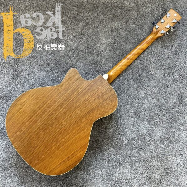 PLAYENJOY SO-GAB GA桶身 黑色 木吉他：圖片 5