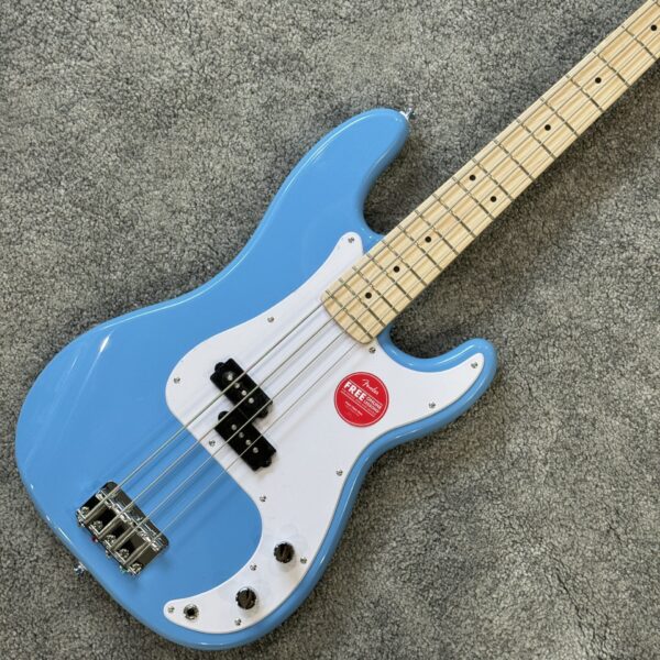 Squier Sonic P Bass Maple California Blue 加州藍