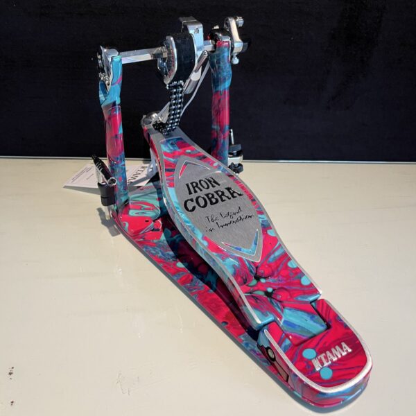 TAMA HP900PMCS 50週年限量 Iron Cobra Power Glide 力量型 單踏 - 大理石珊瑚塗鴉：圖片 2