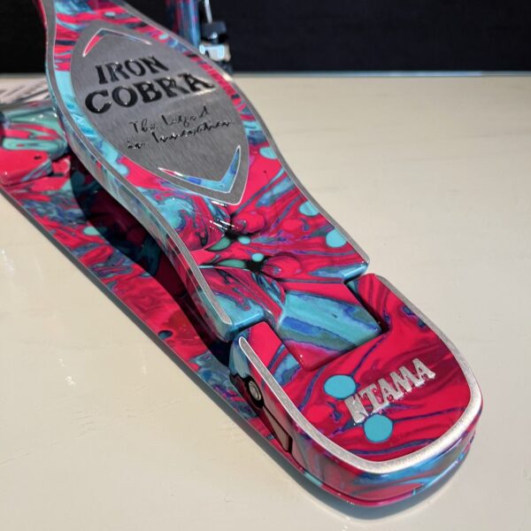 TAMA HP900PMCS 50週年限量 Iron Cobra Power Glide 力量型 單踏 - 大理石珊瑚塗鴉：圖片 4
