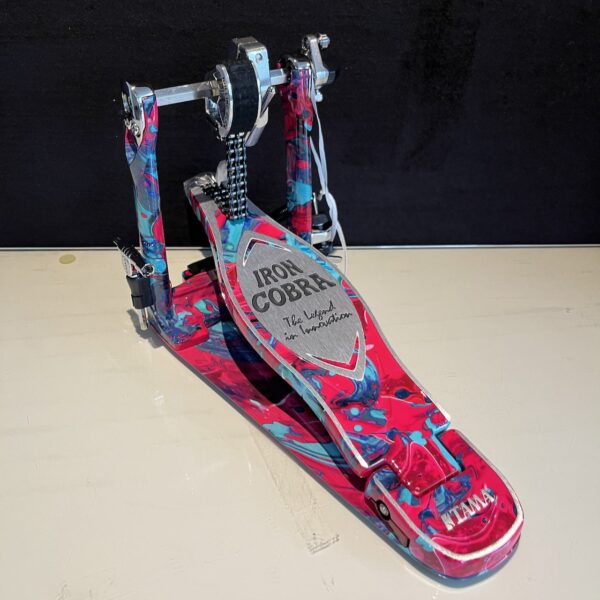 TAMA HP900RMCS 50週年限量 Iron Cobra Rolling Glide 速度型 單踏 - 大理石珊瑚塗鴉：圖片 2
