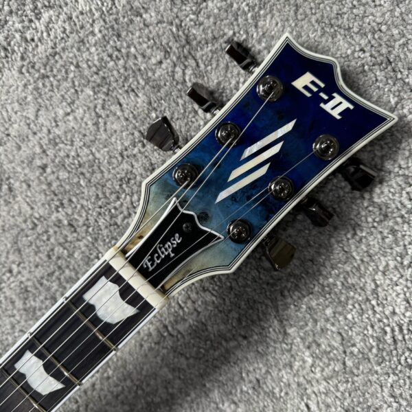 ESP E-II ECLIPSE Blue Natural Fade